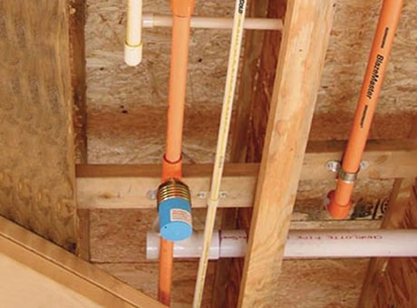 Roof Sprinkler Piping